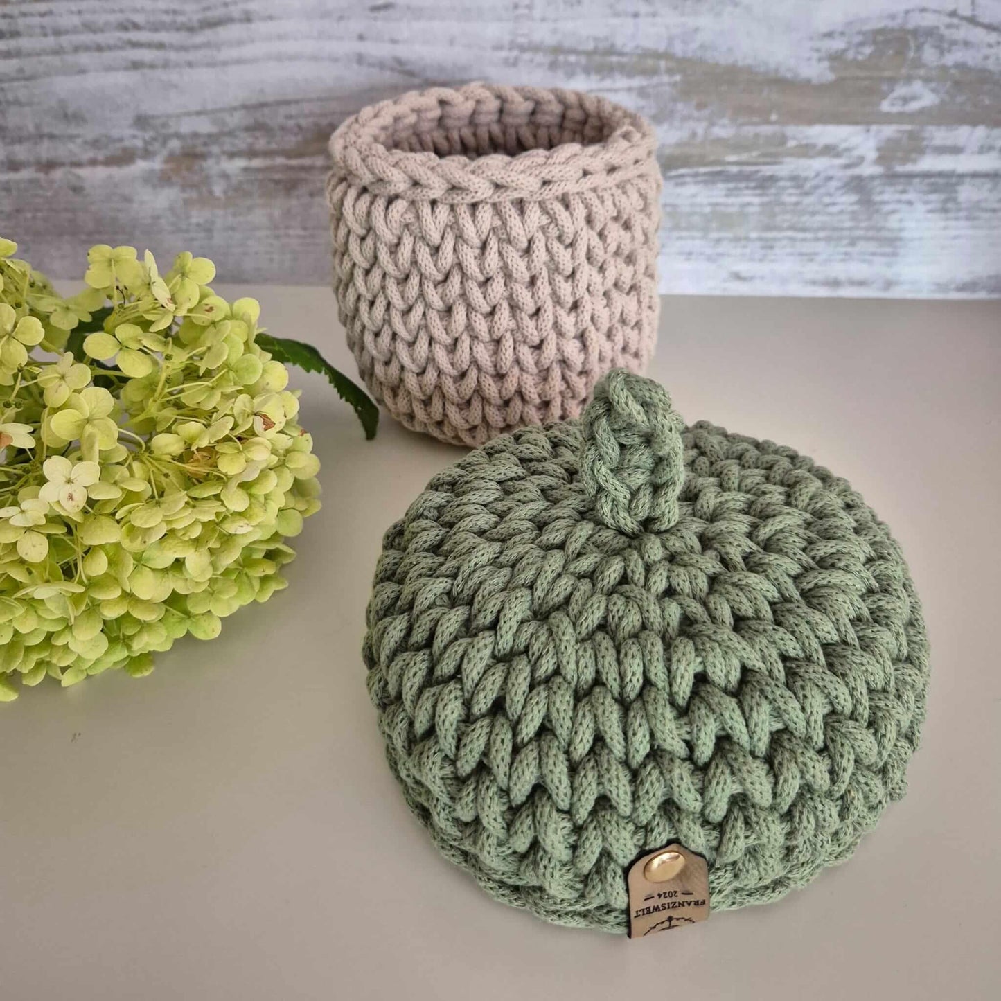 Eichel-Körbchen gehäkelt – handgemacht & nachhaltig - FRANZISWELT -2024-