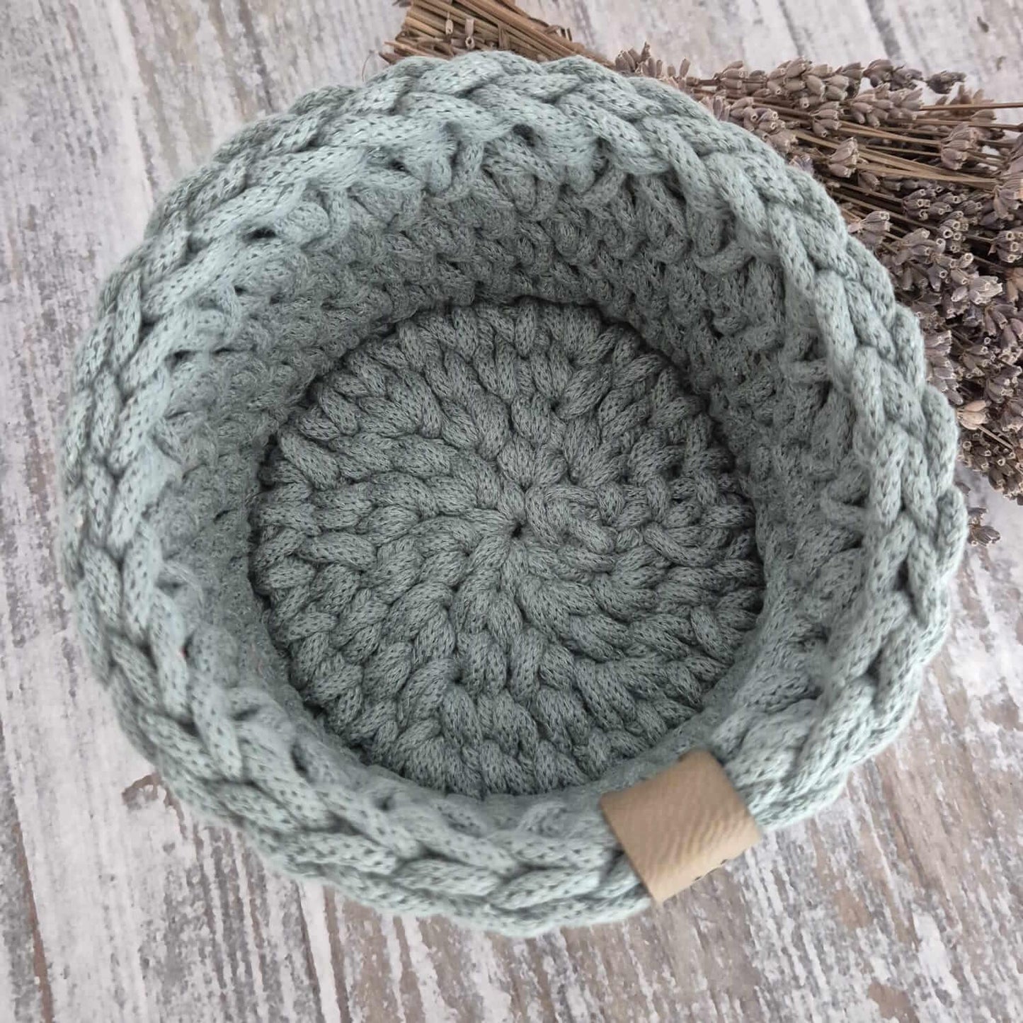 Häkelkorb zur Aufbewahrung - FRANZISWELT -2024-