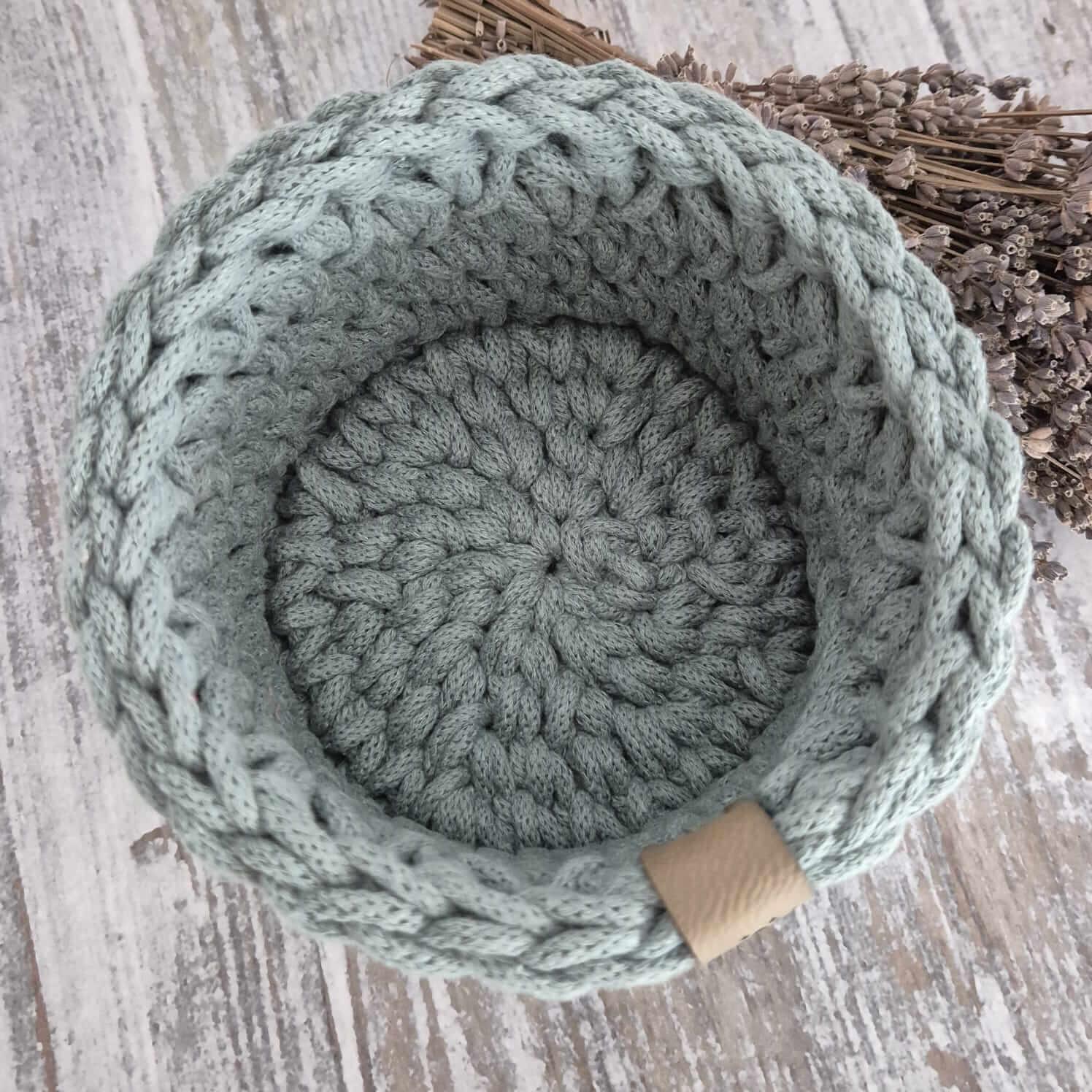 Häkelkorb zur Aufbewahrung - FRANZISWELT -2024-