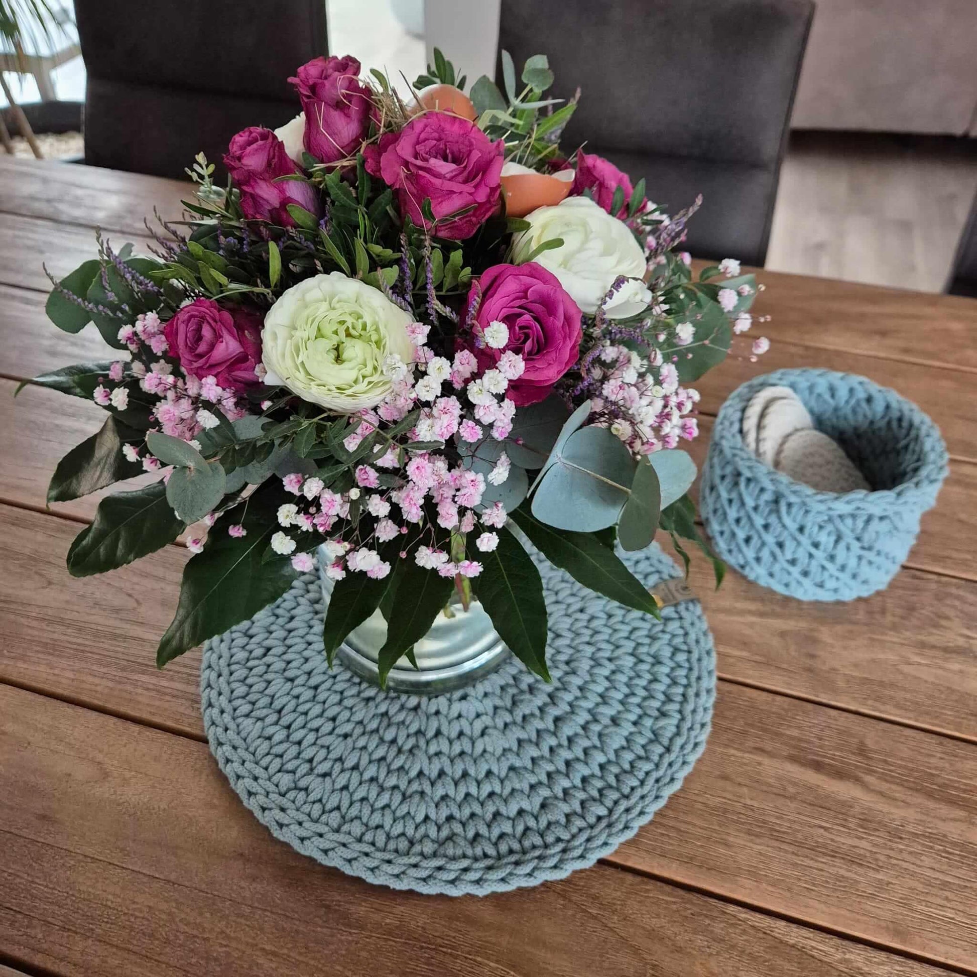 Untersetzer & Platzsets aus Baumwolle – Gehäkelte, nachhaltige Tischdeko - FRANZISWELT -2024-